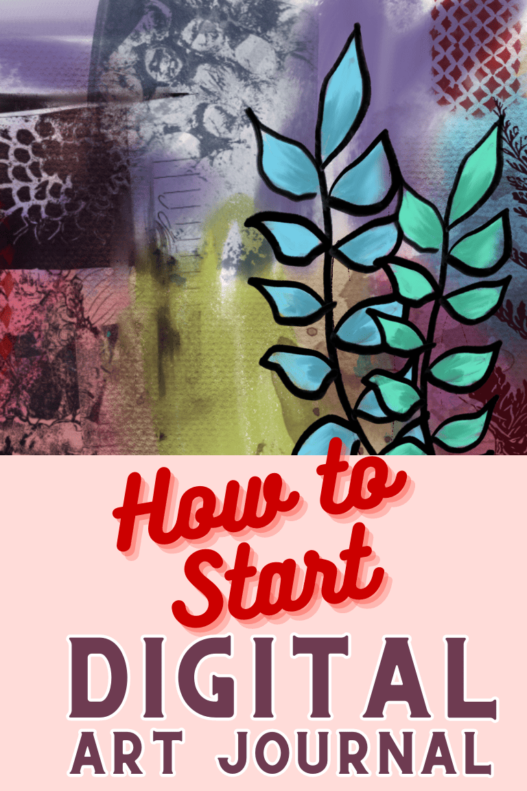 how to start with digital art journal